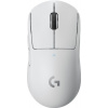LOGITECH G Pro X Superlight bezdrôtová herná myš biela (910-005943) WiFi (USB prijímač) / Optická (25600 dpi) / Skrolovacie koliesko / Biela