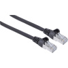 Intellinet 318815 RJ45 sieťové káble, prepojovacie káble CAT 6A S/FTP 7.50 m čierna fóliové tienenie, tienenie pletivom, bez halogénov 1 ks; 318815