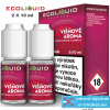 Ecoliquid e-liquid Víšňové aroma 2 X 10ml 0mg