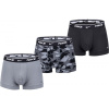 Nike EDAY COTTON STRETCH sivá,čierna,biela Pánske boxerky M