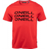O'Neill LM TRIPLE STACK T-SHIRT červená,čierna Pánske tričko S