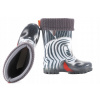 DEMAR 0038S1 TWISTER LUX PRINT ČIŽMY DO DAŽĎA GUMÁKY ZATEPLENÉ 24/25