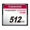 Transcend 512MB INDUSTRIAL TEMP CF220I CF CARD (SLC) Fixed disk and UDMA5 TS512MCF220I