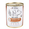 All Animals DOG losos mletý s rýží 800 g