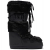 MOON BOOT ICON FAUX FUR BLACK - 35/38