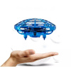 UFO drón lietajúca detská hračka – s LED svetlom, na batériu – 11 x 11 x 4 cm