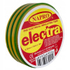 HASOFT PVC elektroizolačná páska žlto-zelená 15 mm / 10 m, 10 ks v balení