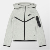 Nike Sportswear Tech Fleece Full-Zip Hoodie Juniors Grey/Black 13 rokov