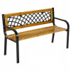 Záhradná lavica, lavička - Lesli Living York Garden Bench, 118x50x74 cm, (Lesli Living York Garden Bench, 118x50x74 cm,)