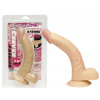 NMC 7.5 - Zakrivený prírodný dildo (19 cm)