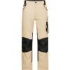 James & Nicholson Kalhoty JN 832 (42-60) Strong do pasu COT02832M891m8-stone/black 44 Stone/černá