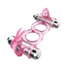 BAILE - BUNNY SNUGGLES COCK CLIT RING, 10 vibračných funkcií