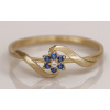 Krúžok gold 585 zafír , cubic Zirconia, MOŽNOSŤ (Krúžok gold 585 zafír , cubic Zirconia, MOŽNOSŤ)