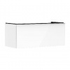 Hansgrohe Xelu Q - Umývadlová skrinka, 50x118x55 cm, 1 zásuvka, lesklá biela/chróm 54062000