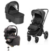 Zopa Set kočík Move Cross 3 + hlboká korba Move XL 3 + autosedačka + báza, All Black
