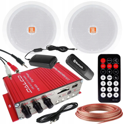 Stropný zvukový systém jbl 13 cm Bluetooth mp3 aux (Stropný zvukový systém jbl 13 cm Bluetooth mp3 aux)