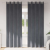 zahrada-XL Zatemňovacie závesy 2 pcs Svetlosivá 140 x 245 cm Zamat 4107286