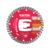 EXTOL PREMIUM kotúč diamantový rezný, turbo Long Life - suché aj mokré rezanie, 150x22,2x2,5mm 108953