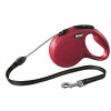 Vodítko Flexi Classic NEW M lanko 8 m (do 20 kg) červená
