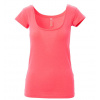 PAYPER FLORIDA FLUO 001492-0475 / Dámske tričko s hranatým výstrihom - fluorescent fuchsia XL