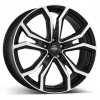Alu disk DEZENT TV dark 7.5x18, 5x112, 66.6, ET53 Black/polished