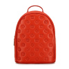Dámska kožená crossbody kabelka na retiazke krémová 99-4E-305-0