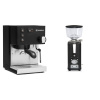 Rancilio Silvia E, čierna + ECM S-Automatik 64, anthracite