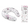 Bellatex Kojicí polštář s povlakem na zip, Medvídek panda - po obvodu 180cm