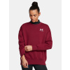 Under Armour Women's sweatshirt UA Icon Fleece OS Crew - Women's tmavočervená M Under Armour 197777484918