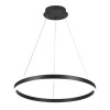 NEDES J4315/B Závesné LED svietidlo 85W, 3000K-6500K, 5500lm, IP20, diaľkový ovládač, stmievanie, čierna