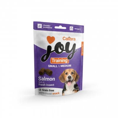 Calibra Joy Dog Training S&M Salmon&Insect 150g, Hmotnosť 150 g
