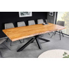 Luxusný jedálenský stôl z masívu Mammut akácia 200cm 50mm