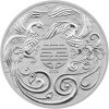 Strieborná investičná minca Čínske mýty a legendy - Dvaja fénixovia 1 Oz 2025