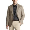 Charles Tyrwhitt Cotton/Linen Jacket — Limestone - Slim fit | 46 | Štandardné