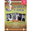 3x Karel Čapek: Bílá nemoc + Krakatit + Čapkovy povídky DVD pošetka