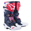 boty TECH 10 SUPERVENTED, ALPINESTARS, perforované (tmavě modrá/bílá/červená/fialová, vel. 48) M130-534-48