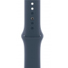 Apple Watch 45mm Storm Blue Sport Band - M/L MT3R3ZM/A