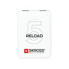 Skross DN55 powerbank Reload 5, 5 000mAh, 2x USB-A SKROSS DN55 powerbank Reload 5, 5000mAh, 2x 2A výstup, microUSB kabel, bílý