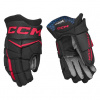 CCM Rukavice CCM Jetspeed FT880 SR, čierna-červená, Senior, 14