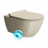 GSI - PURA závesná WC misa, Swirlflush, 36x55cm, creta dual-mat 881508