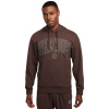 Pánske mikiny Nike Heritage Court Fleece - Hnedý (M)