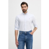 Bavlnená košeľa Tommy Hilfiger regular, s golierom button-down, MW0MW36238 modrá S