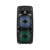 Prenosná batéria. FM USB karaoke reproduktor Bluetooth LED RGB Music Box Maxi