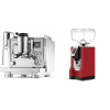 Rocket Espresso R NINE ONE + Eureka Mignon Bravo, CR ferrari red