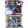Educa - Puzzle 2x100 Sonic prime - svietiace - 100 dielov