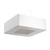 LED závesné stropné svietidlo URANO 8xE27 Luster 60cm biely SOLLUX