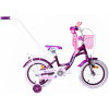 Fuzlu Detský bicykel Thor Girl fialovo-biely-lesklý 14