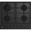 Plynová varná doska Beko HILG64325SDX bPro500 4 horáky Čierna