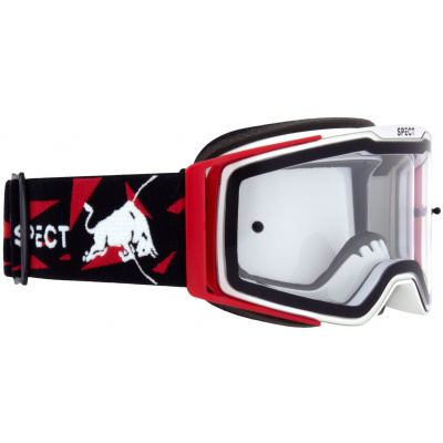 Okuliare TORP, Red Bull Spect (biele/červené, číre plexi)