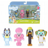 Súprava figúrok Moose Toys Bluey & Friends 4 ks. (BLUEY BINGO FRIENDS FÓRKY SADA 4 KUSOV 13014)